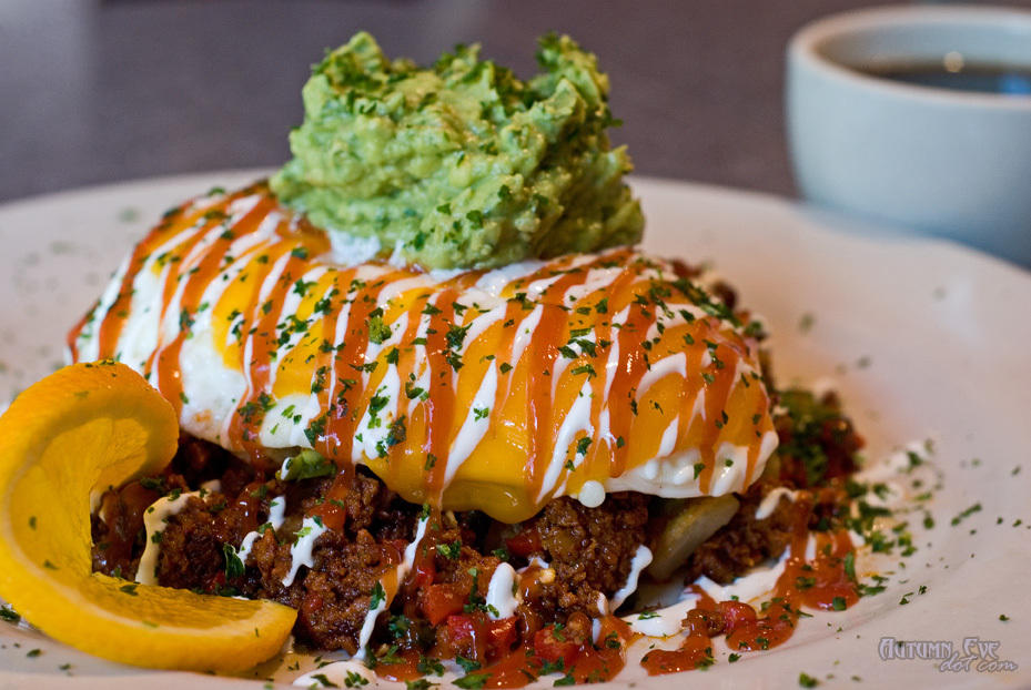sassy eggs from over easy cafe