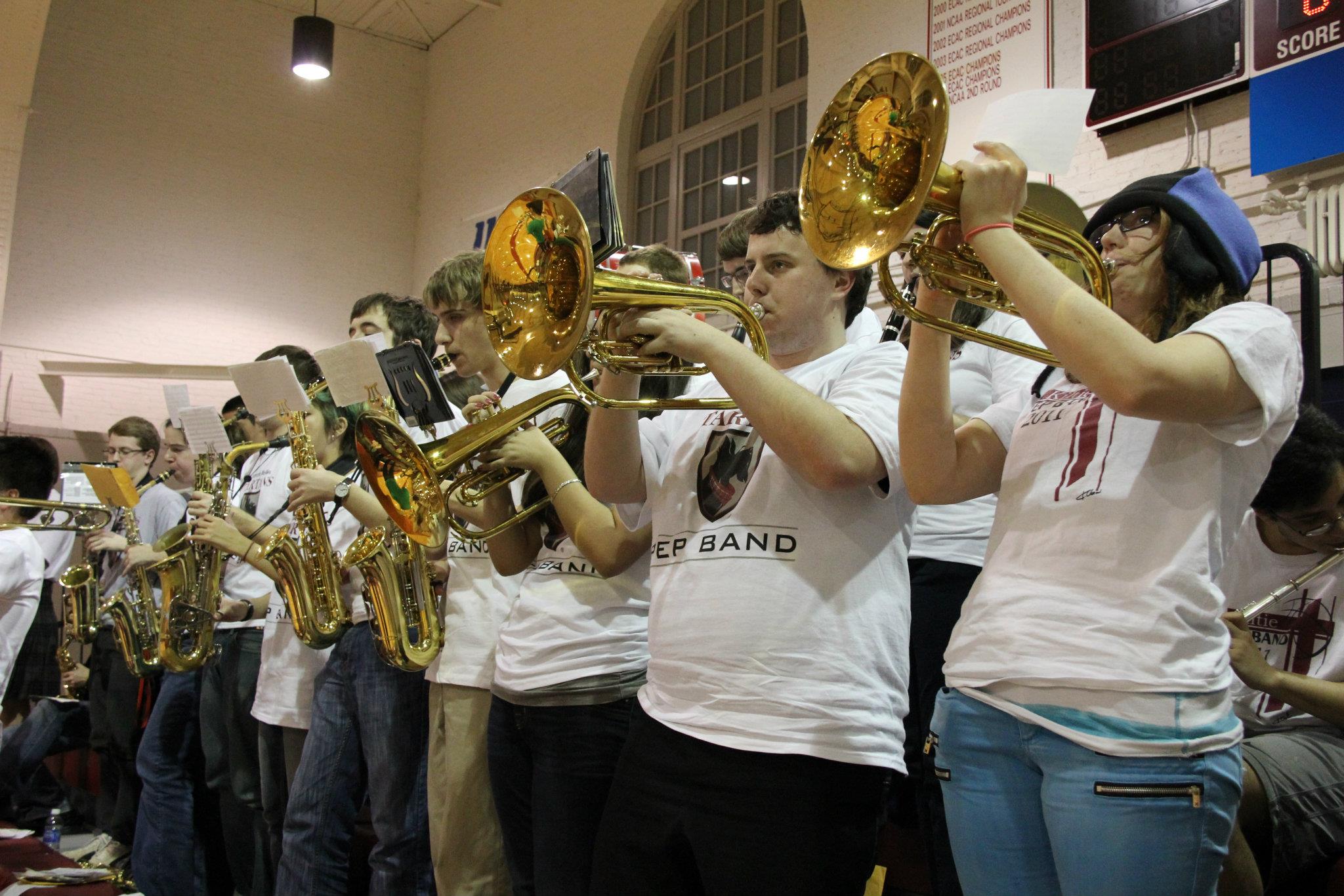 A mighty horn line, if I do say so myself.