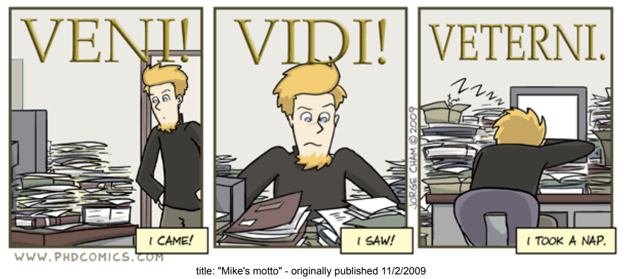 Comic Strip motto