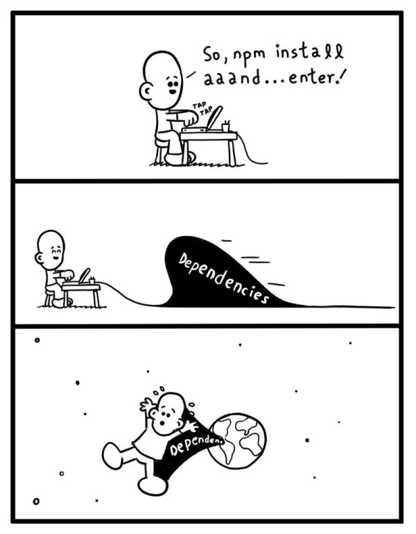 Comic Strip npm-install