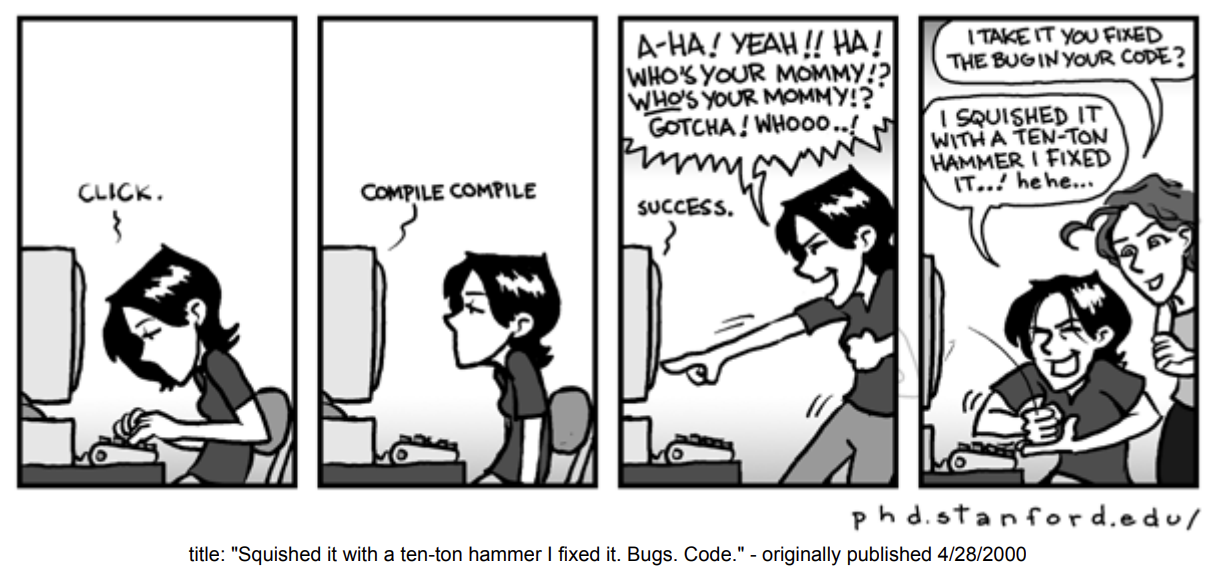 Comic Strip squished