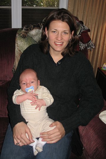 IMG_1360.JPG - Aunt Laura pays a visit and gets some quality-time with Alexander.