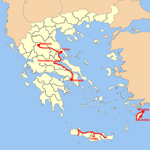 Greece Map