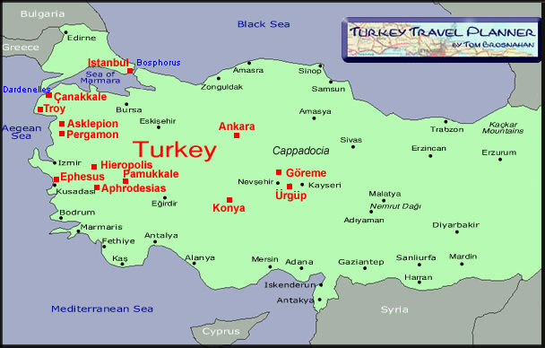 Turkey Map