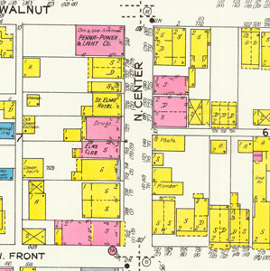 Centre between Front and Walnut