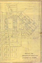1939 Freeland map, annotated