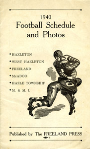 1940 local football schedule