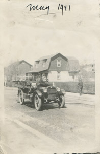 Freeland 1922 firetruck in May 1941