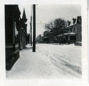 Gabuzda store, looking south