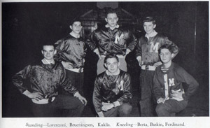 1947 MMI cheerleaders