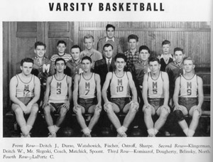 MMI 1949 Varsity Basketball Team