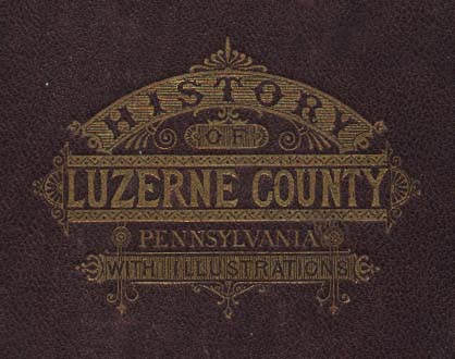 Cover of Bradsby's History of Luzerne County