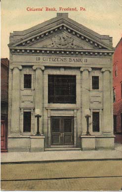 Citizens Bank, postcard