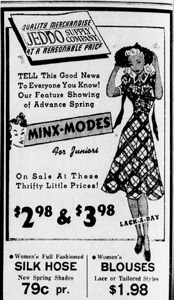 Jeddo Supply Co. ad, 1940