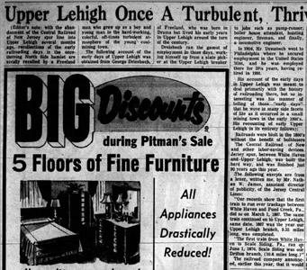 History of Upper Lehigh, George Dreisbach