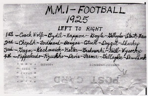 MMI Football 1925