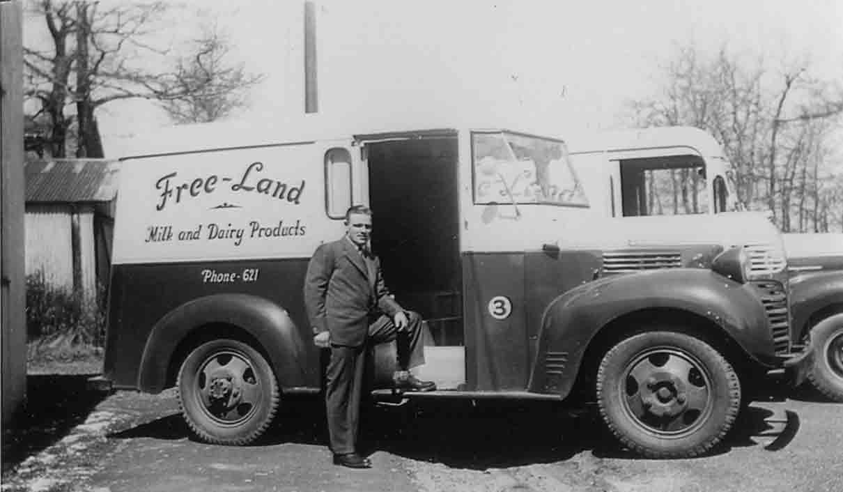 Lou Corazza,
                Freeland Dairy