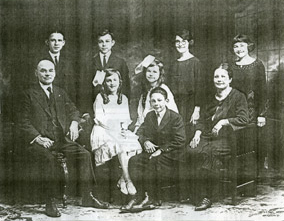 George and Anna Palya
                family