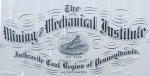 MMI diploma detail, 1924