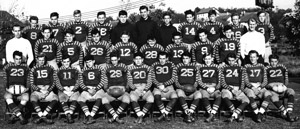 FHS football team, 1940s
