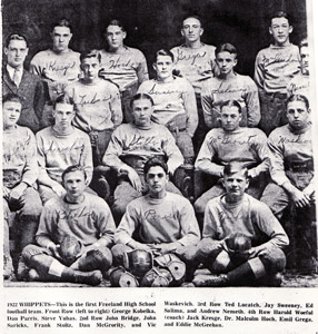 FHS Whippets Football 1922