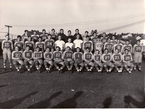 Freeland area football team ca. 1940