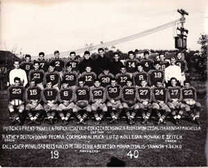 Freeland area football team 1940