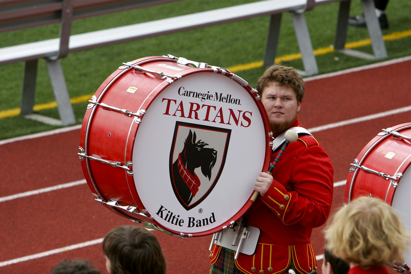 Jake on the bass drum